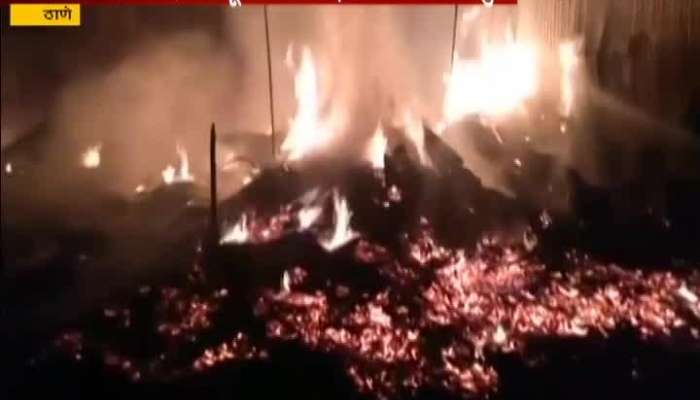 fire to 6 warehouse in mumbra