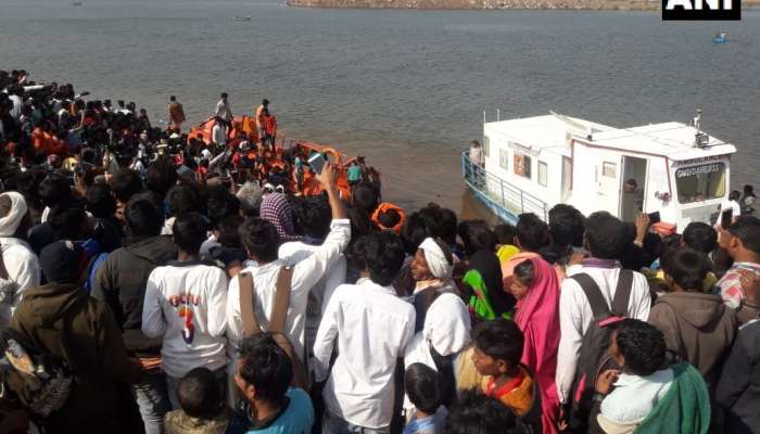 नर्मदेत बोटीला जलसमाधी; सात जणांचा मृत्यू