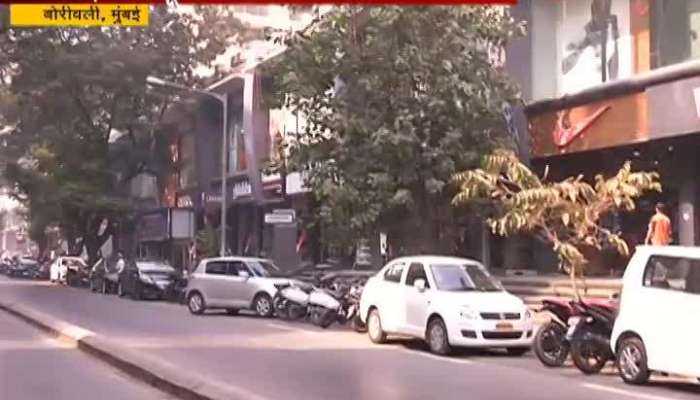  Mumbai Borivali Resident Angry For Mahapalika Declared Kastur Park Road As Hawkers Zone