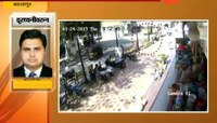 बदलापूर येथे स्कूलबस थेट दुकानात घुसली