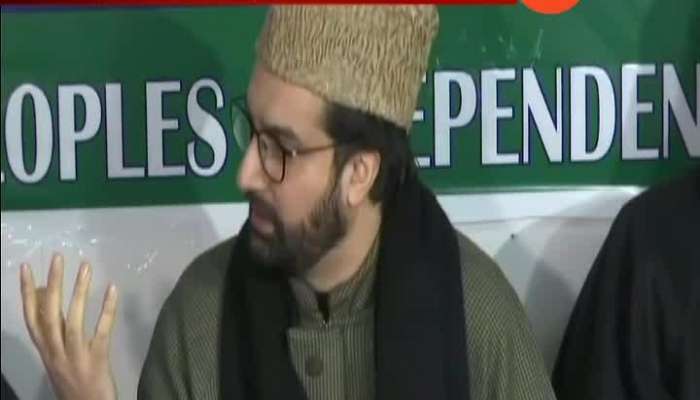 India Hits Out At Pak Minister_s Call With Hurriyat Leader Miwaiz Umar Farooq