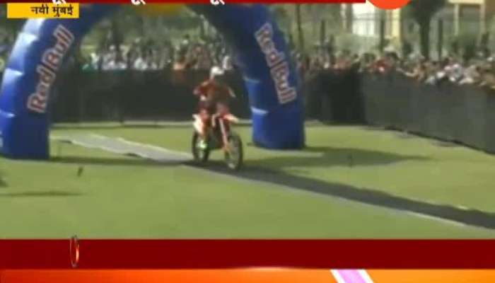 New Mumbai Bike Stunt Master Alexi Kolesnikov Show In DY Patil Stadium