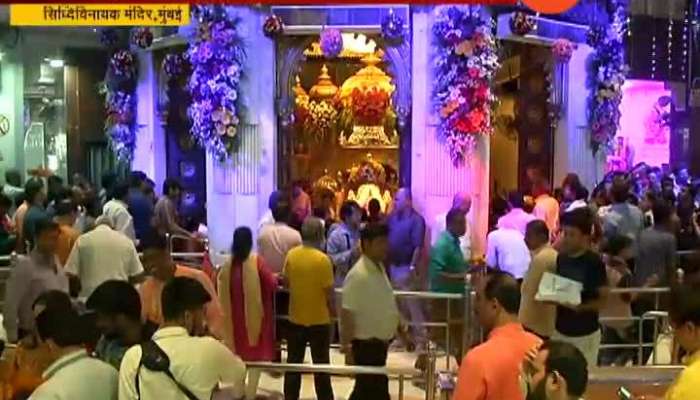 Mumbai Maghi Ganeshotsav Celebrate In Siddhivinayak Temple