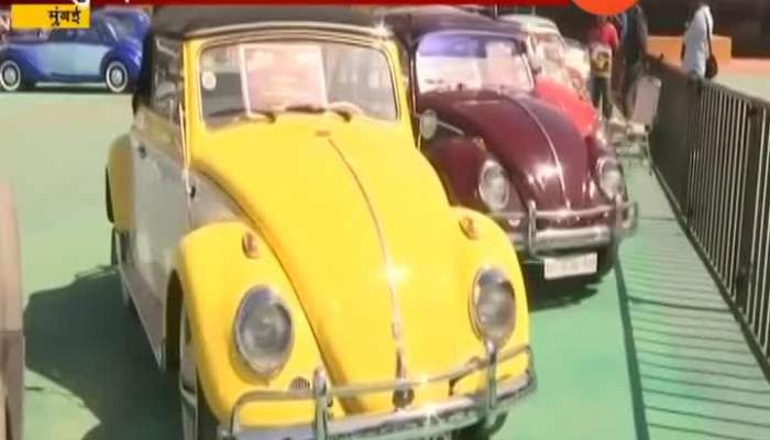 Mumbai People Experienced Vintage Car And Bike Rally