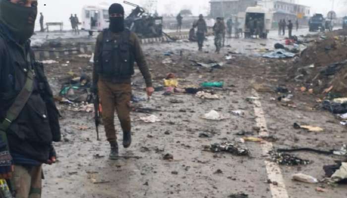 Pulwama Terror Attack: हल्ल्यासाठी ३५० किलो स्फोटकांचा वापर