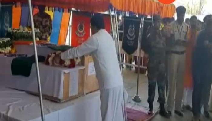 Body Of Martyr Jawans Brought From Delhi To Maharashtra