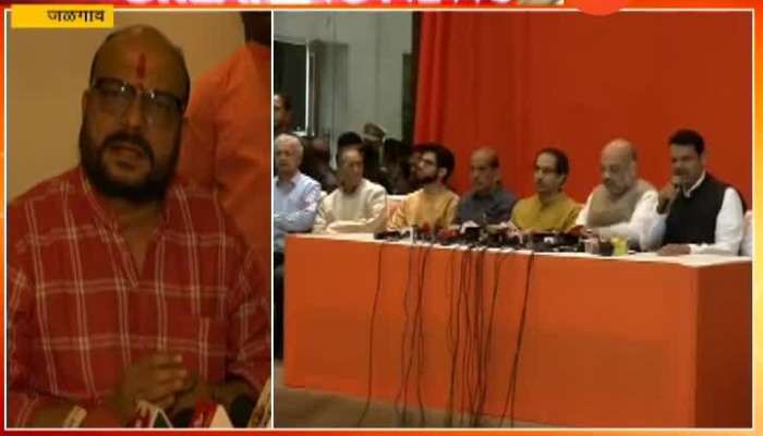 Shivsena Gulabrao Patil Asking BJP To Leave Jalgaon Seat For Shivsena On BJP Shivsena Alliance