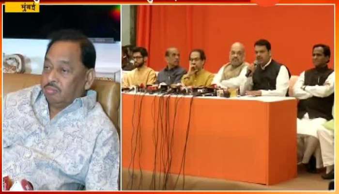 Mumbai Narayan Rane Pointed Shivsena For Sena BJP Alliance