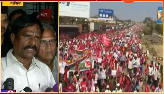  Nashik To Mumbai Kisan And Adivasi Long March Cancelled After Girish Mahajan Meeting