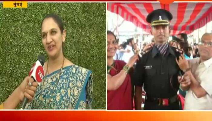 Mumbai Martyr Lieutenant Prasad Mahadik Wife Gauri Mahadik Join Indian Force