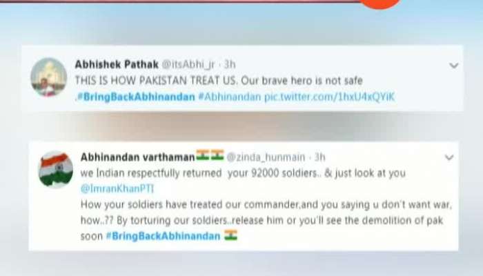 India Want IAF Pilot Back Home Safely abhinandan pakistan