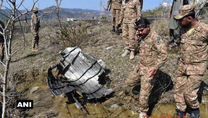 पाकव्याप्त काश्मीरमध्ये सापडले अपघातग्रस्त F-16चे अवशेष 
