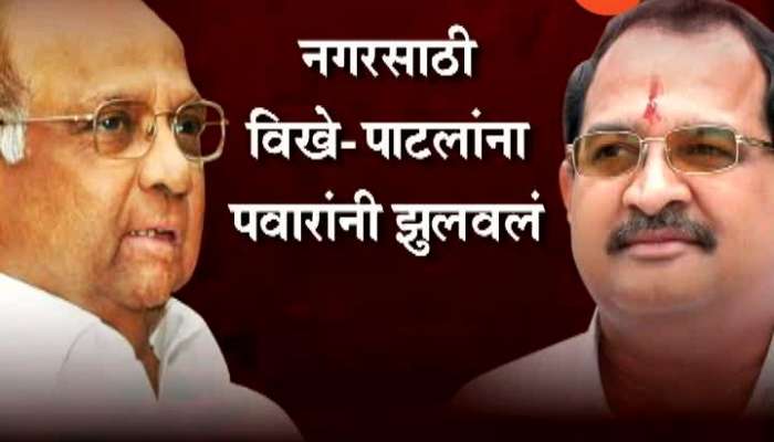 NCP Leader Sharad Pawar Has Left The Ahmednagar The Reason Is Seat Sharing On With Congress Party