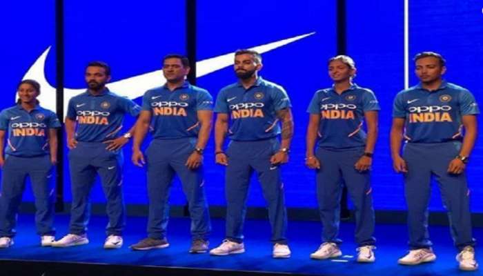 वर्ल्ड कप 2019 आधी टीम इंडियाची नवी जर्सी लॉंच 