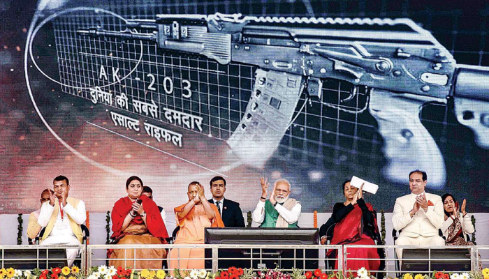 सैनिकांच्या हातात पडणार 'मेक इन अमेठी' रायफल 'एके २०३' 
