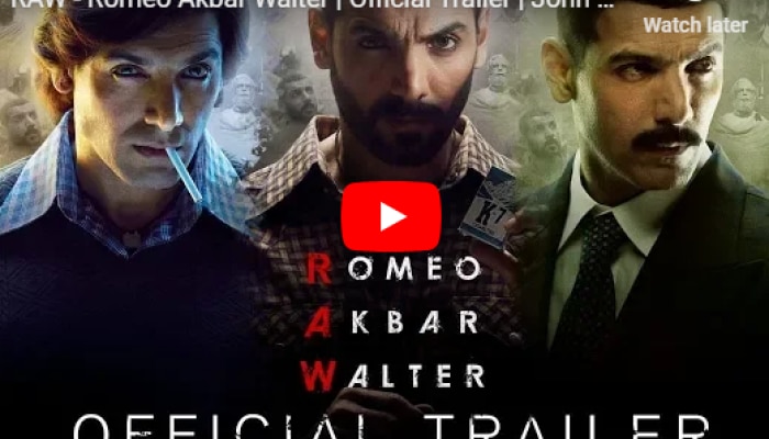 RAW Romeo Akbar Walter trailer : &#039;काफिरों की दिवाली मे धमाके हम करेंगे&#039;, म्हणणाऱ्यांना जॉन रोखणार का? 