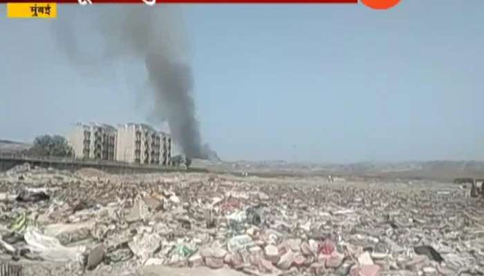 Mumbai, Deonar Ground Report On Fire In Garbage Area