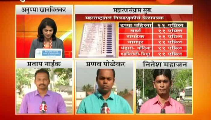 Ground Report From Kolhapur,Ratnagiri And Aurangabad On Election Commision Declare Date Of Lok Sabha Election