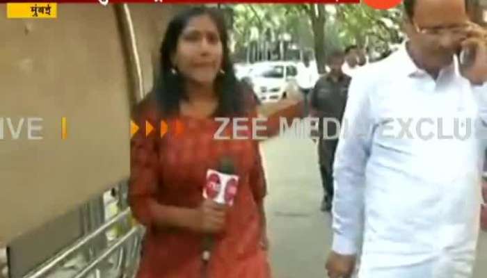 Mumbai NCP Leader Ajit Pawar Not Able To Give Small Reactions