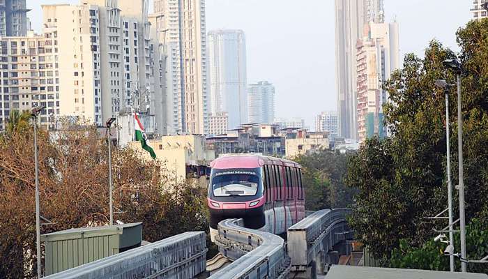 मोनो रेलला प्रवाशांची पसंती, आठवड्यात ३६ लाखांचा महसूल
