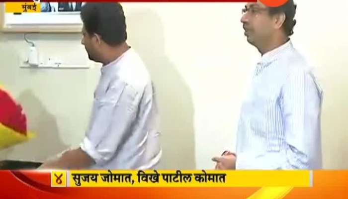 Mumbai Sujay Vikhe Patil Meet Uddhav Thackeray At Matoshree