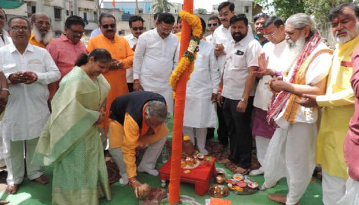 चंद्रकांत खैरेंच्या प्रचार कार्यालयाचं कलशपूजन, भाजप नेत्यांची मात्र दांडी