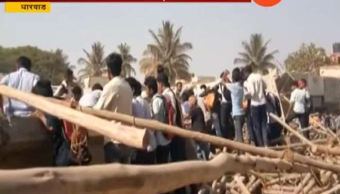 Dharwad Three Storey Building Collapsed One Dead Several Feared Trapped