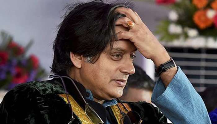 फाडफाड इंग्रजी बोलणारे थरुर अहमदाबादचं स्पेलिंग चुकले अन्.... 