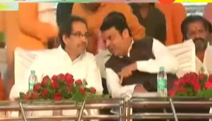 Rang Udhalu Chala Devendra Fadnavis And Uddhav Thackeray