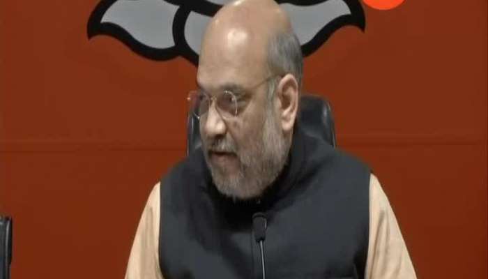  New Delhi Amit Shah Press Conference On Sam Pitroda Controversial Statement