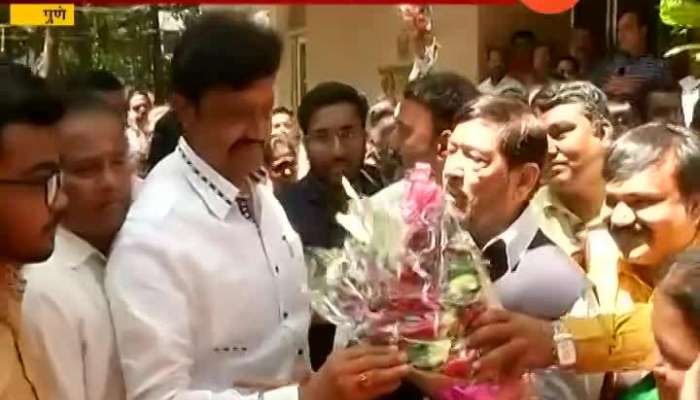 MP Anil Shirole On BJP Candidate Girish Bapat Contesting In Pune
