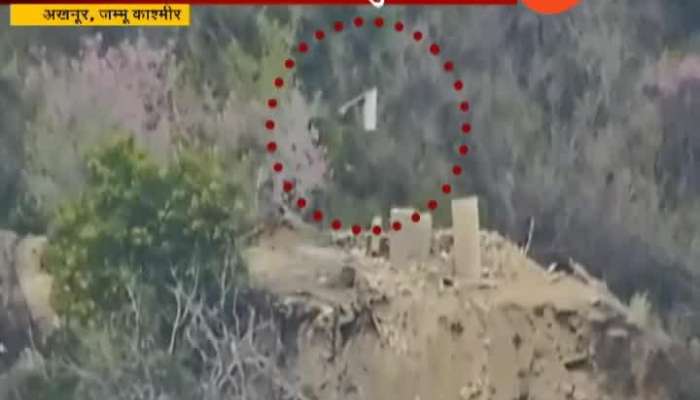 Jammu Kashmir Akhnoor Indian Security Forces Destroyed Pakistan Border Post Jammu Kashmir Akhnoor Indian Security Forces Destroyed Pakistan Border Post