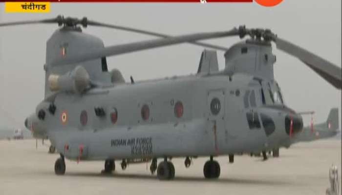  India Air Force Inducts Four Chinook Heavy-Lift Choppers