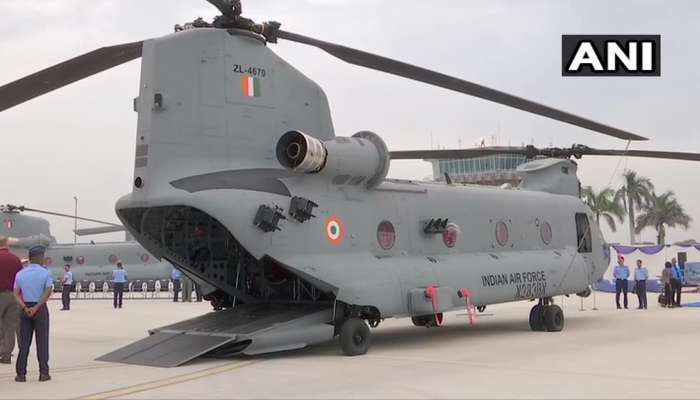 ‘चिनूक’ देशसेवेत दाखल, भारतीय वायुदलाचं बळ वाढलं