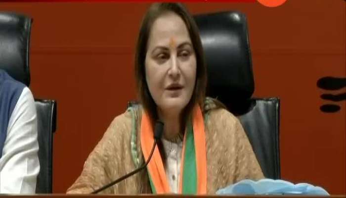 Jaya Prada Joins BJP,May Contest From Rampur Against SP_s Azam Khan