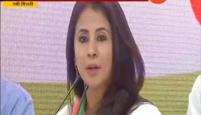 New Delhi Actor Urmila Matondkar Joins Congress Party