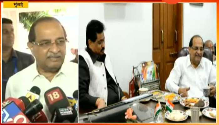  Mumbai Opposition Leader Radhakrishna Vikhe Patil On Meeting With Dilip Gandhi