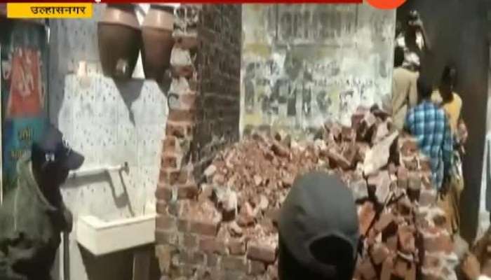 Ulhasnagar Demolishing Drive For Illegal Encrochment And Construction