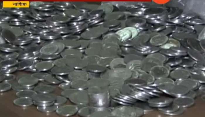 Nashik Independent Candidate Struggle For Count The Coins To Fill A Nomination Form