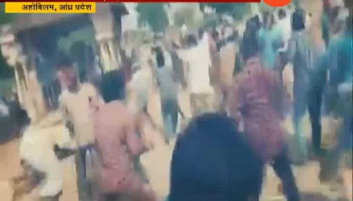 Andhra Pradesh Clashes Between TDP And YSR Congress Party