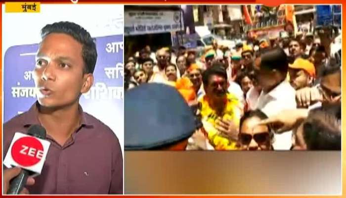 Mumbai Shiv Sena Candidate Arvind Sawant Returns Back From BDD Chawl