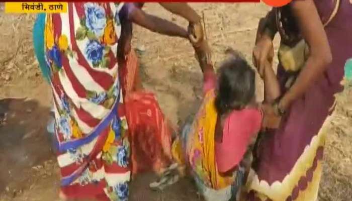 Thane,Bhiwandi Womens Fight For Water In Maide Village