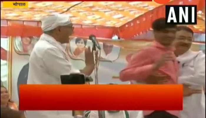 Bhopal Congress Leader Digvijay Singh On Set Of Campaigning