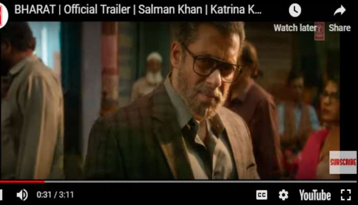 #BharatTrailer : ईदच्या मुहूर्तावर येतोय &#039;भारत&#039;, पाहा त्याची बहुरंगी झलक 