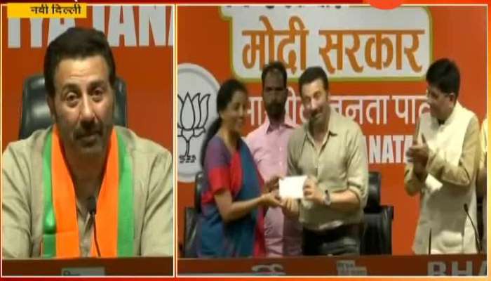 New Delhi Sunny Deol,Brand New BJP Leader Says Want Pm Modi For Next 5 Years