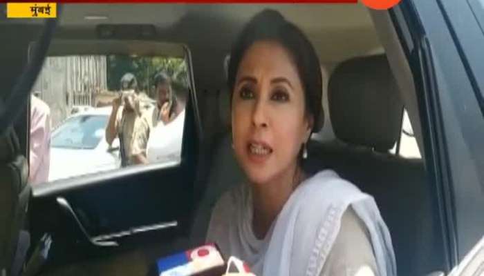 Mumbai Congress Urmila Matondkar Campaigning At Poisar Depot For Lok Sabha Election