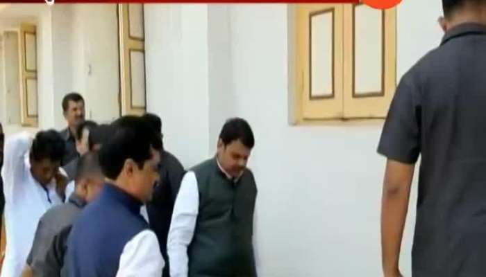 Shirdi CM Devendra Fadnavis Meet karan Sasane After Resigning From Congress