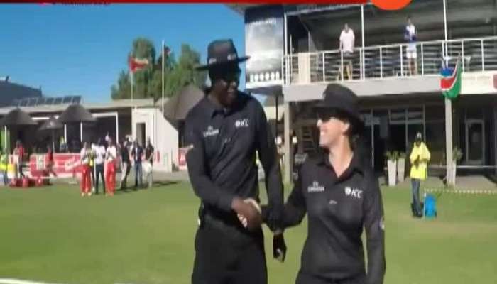 Claire Polosak To Be The FEMALE First Umpire In Men_s ODI