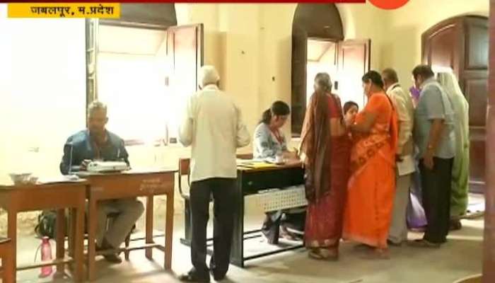  Lok Sabah Election 2019 Madhya Pradesh Jabalpur Mayor Swati Godbole Cast Her Vote