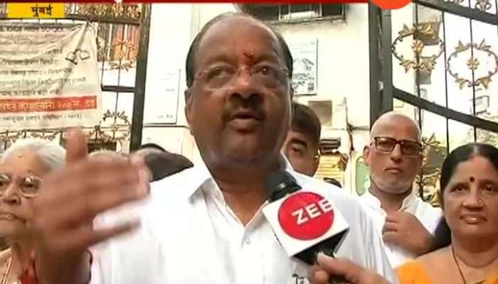 Mumbai BJP Candidate Gopal Shetty Cast His Vote For LS General Election